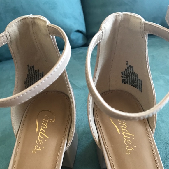 candies nude heels